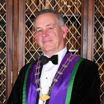Headshot of Dr Alex Reid, Dean of the Faculty of Occupational Medicine at RCPI